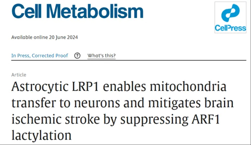 The article published in Cell Metabolism